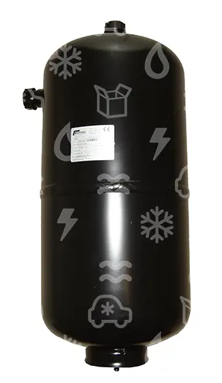 sběrač chladiva, 45 BAR, 20,0 l, vstup 1.1/4